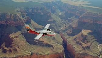 Grand Discovery Rim to Sky Tour Grand Discovery Rim plane flying over the Grand Canyon