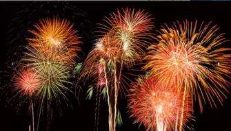 4th of July Fireworks Flight