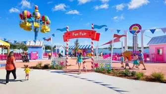 Fun Fair at Peppa Pig Theme Park