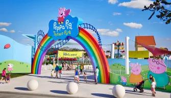 Entrance Arch at Peppa Pig Theme Park