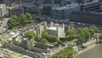 Superbloom at Tower of London and entry to Tower of London