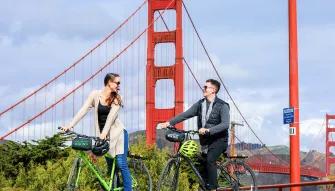 Golden Gate Park Bike Rentals + Sausalito Ferry Return
