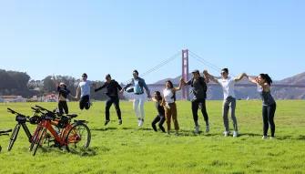 Golden Gate Park Bike Rentals + Sausalito Ferry Return
