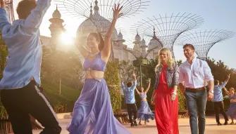 Dancers at BOLLYWOOD Parks Dubai