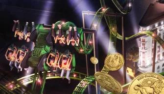 John Wick Roller Coaster at Motiongate Dubai