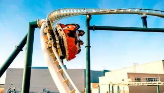 Now you see me high roller ride at Motiongate Dubai