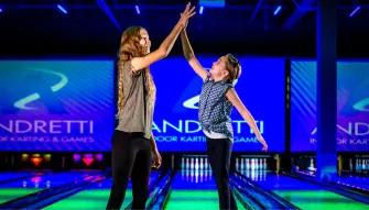 Bowling at Andretti Indoor Karting & Games
