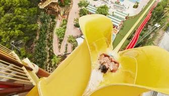 Ciclon Tropical water slide at Costa Caribe Water Park, PortAventura World