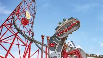 Crazy Pistons at Ferrari Land