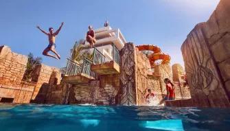 Imortal Falls Cliff Jumping experience at Aquaventure Dubai