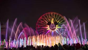 Paradise Pier at Night, Disney California Adventure Park