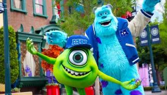 Mike & Sulley from Monsters, Inc. at Disney California Adventure Park