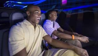 Guests on Test Track Presented by Chevrolet, EPCOT