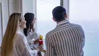 Inside Burj