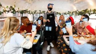 Dublin Vintage Bus Afternoon Tea Tour for Two