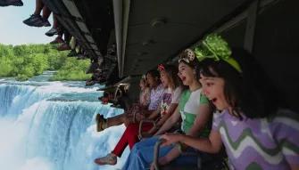 Guests on Soarin' Around the World, EPCOT