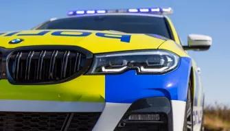 Police Interceptor Driving Experience with High Speed Passenger Ride