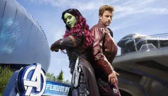 Star-Lord and Gamora, Marvel Avengers Campus at Disneyland Paris
