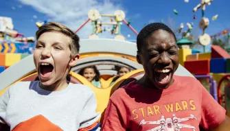 Guests on Slinky Dog Dash, Disney's Hollywood Studios