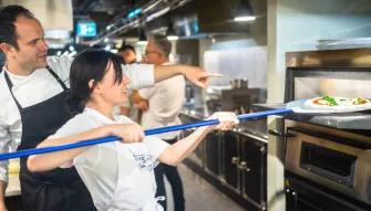 Gelato and Pizza making class in Milan