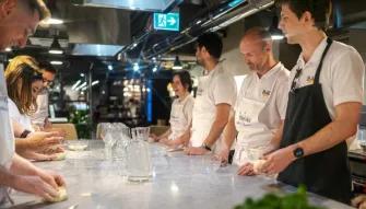 Gelato and Pizza making class in Milan