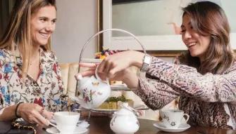 women-enjoying-afternoon-tea