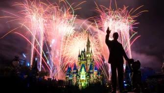 Fireworks at Disney After Hours Party at Magic Kingdom Park