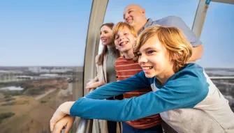 Family on The Orlando Eye