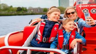 Childre-on-boat