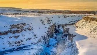 sunset-glacier-canyon