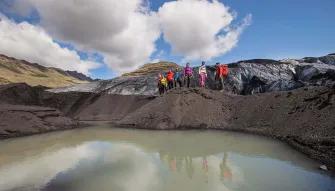 Hiking-on-glaciers