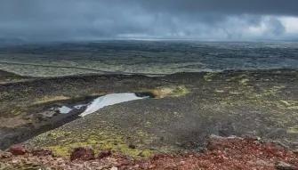 view-on-volcanic-area