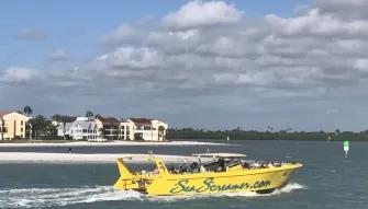 The Sea Screamer with Lunch at Clearwater Beach