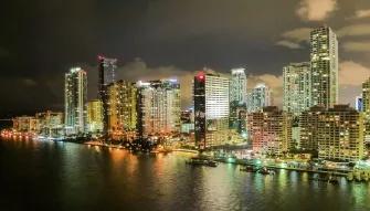 Miami Skyline Evening Cruise on Biscayne Bay