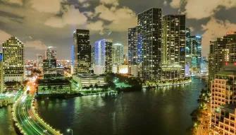 Miami Skyline Evening Cruise on Biscayne Bay