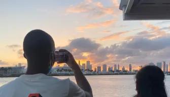 Sunset Cruise of Miami Skyline, Biscayne Bay & Celebrity Homes