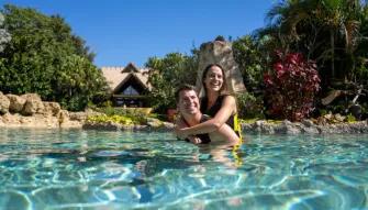 Guests at Discovery Cove Orlando