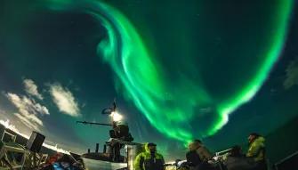 Lights viewed from boat
