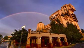 Rainbow over Hollywood Tower