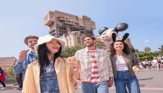 Friends at Hollywood Tower