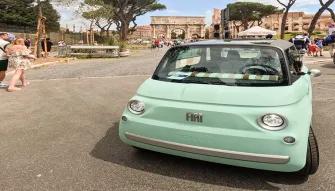 E-car from the front