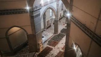 View down to the Cathedral 
