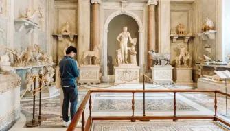 Alone in the Vatican Museum