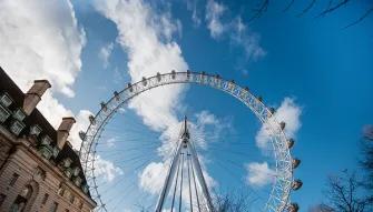 London Eye experience - ground floor view