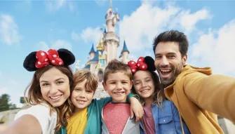 Family at Disneyland Paris Family at Disneyland Paris