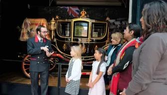 London Royal Mews at Buckingham Palace 