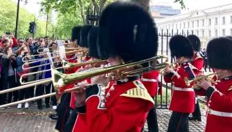 London Westminster Express and Guard Change