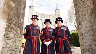 Beefeaters at Tower of London Beefeaters at Tower of London