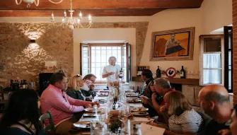 Meal in an authentic restaurant