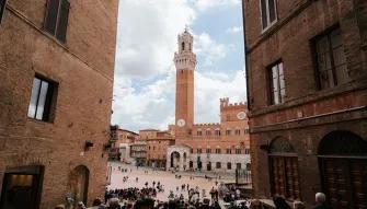 Local square and monument
